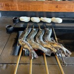 囲炉裏焼きあなみ - あめご