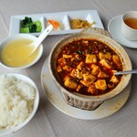 涵梅舫 - ランチ麻婆豆腐1200円