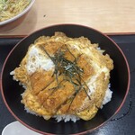 風まつり - かつとじ丼大盛り