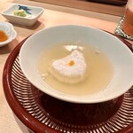 すし 良月 - 鯛出汁のお椀で