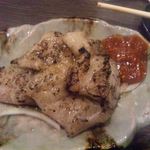 縁家 - 2014.2. すっかりお気に入りの辛みそてっちゃん焼き