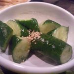 縁家 - 2014.2. アテにうま塩きゅうり