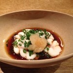 はなれ 味重 - 真だら白子　ポン酢