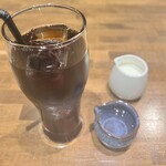 Osteria Benedetta - 食後のアイスコーヒー