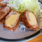 とんかつ大関 - 三色ひれかつ定食