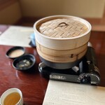 くつろぎ家 - 蒸し上げ中