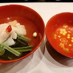 馬車道 大かわ - 蓋裏には満開の桜