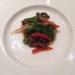 重慶飯店 麻布賓館 - 牛肉の炒め物