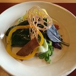 Roan Matsuda Sasayama Ten - お野菜（旬の野菜を素材の味を生かした調理方（低気圧、乾燥のみ等）で！）