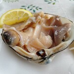 杉原功商店 - ほっき貝のお造り