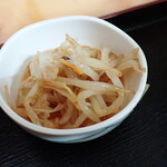 沖縄家庭料理 丸安そば - ピリ辛もやし