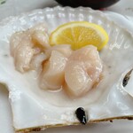 杉原功商店 - ほたて貝のお造り