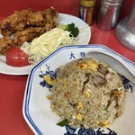 Taishouken - チャーハン+ミニからあげ1,150円