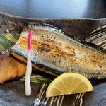 Wadainingu Banya - 付属の焼き魚