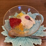 祇園もりわき - さくらのパンナコッタ