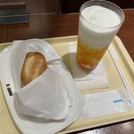 ドトールコーヒーショップ - みかんヨーグルン&ミラノサンド　計1,070円