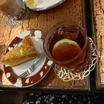 カフェ・ナポリ - アップルパイのケーキセット！