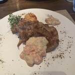 CIRCULO - ②豚肩ロースのグリル　～新牛蒡　ラビゴットソース～（'24/3/29 \1,450.-）