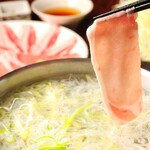 pork shabu-shabu hotpot