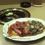 薩摩 - ２０１４．２．９　ハラミ＋焼きセンマイ