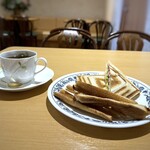 茶果 - ホットサンドセット(800円：税込）