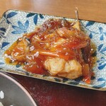 丸清食堂 - 日替:鱈の甘酢あんかけ
