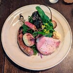 島田料理店 - 弩級ボリュームのサラダ