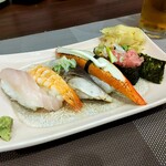 一輝寿し - おまかせ５貫