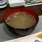 一輝寿し - しじみ汁