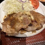 大戸屋 - 豚肩ロースの生姜焼き 定食 ¥1,190