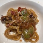 イタリア料理とお菓子のお店 マッキア - 天豆とホタルイカのピチ