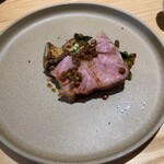 イタリア料理とお菓子のお店 マッキア - 沖縄の豚とレンズ豆