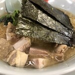 Yamaokaya - ネギラーメン・味噌 +コロチャーシュー　アップ