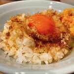 らぁ麺 すぎ本 - 【名古屋コーチン玉子かけご飯】(¥350)