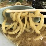 山岡家 - ネギラーメン・味噌  麺