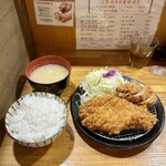 Tonkatsu Aoki - ミックスかつ定食(ロースとヒレ)