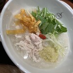 粥餐庁  - お粥　薬味は良き！