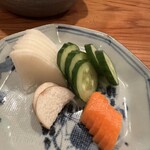 四季素材 お々岡 - ぬか漬け　絶品！