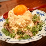 鳥たか - 仙台牛のすき焼きポテサラ