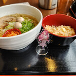 吉田のうどん 麺'ズ冨士山 - やまなし源水ラーメン＆炙り飯～☆