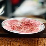 Yakiniku Jingisukan Tsuruya - ② 1550円：ジンギスカン（野菜付き）