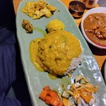 ゼロワンカレーA.o.D - ライスと副菜