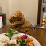 pecocurry - 山椒ポークの副菜プレート