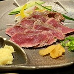 241979547 - 馬肉上赤身の藁焼@1,200円