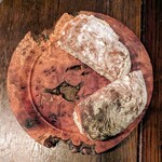 島田料理店 - ダメージ皿。皿まで食べたわけではない。