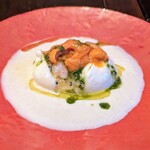 島田料理店 - ランチのパスタにもめっちゃ雲丹乗せてたな