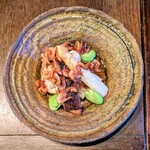 島田料理店 - 真鯛ホワイトアスパラ白子