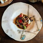 島田料理店 - たぶん皿が気に入ったんでしょう