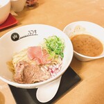 RAMEN ぶろす - 牛白湯つけ麺