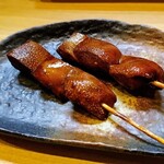 Shunsai Wadokoro Negishi - 豚のレバー焼き、タレ